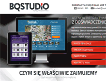 Tablet Screenshot of bqstudio.pl